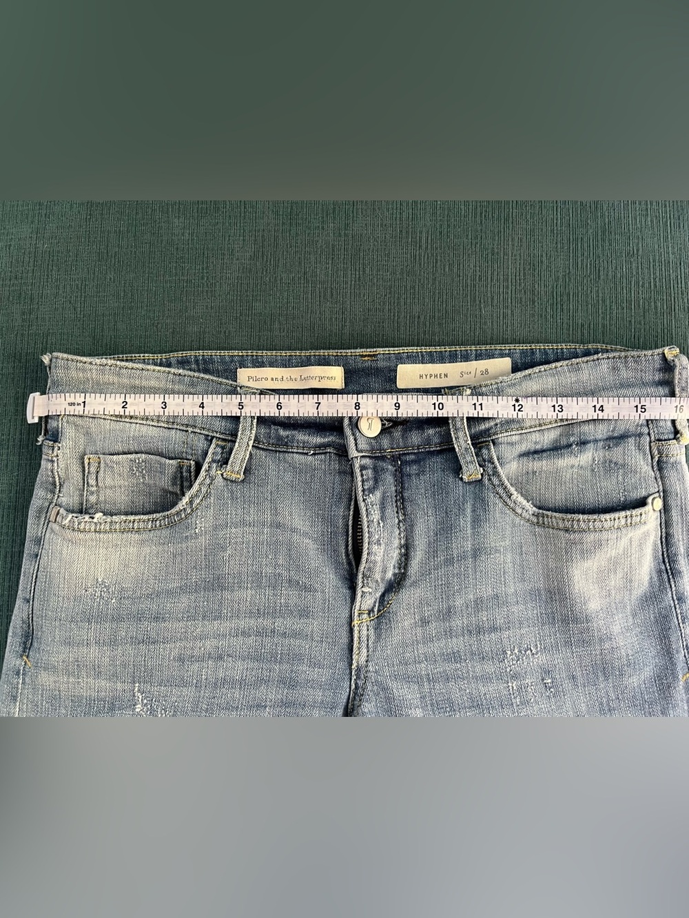 Pilcro and the Letterpress cropped boho jeans - Picture 5 of 7